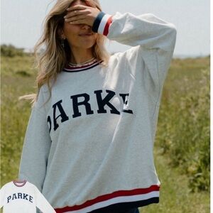 Parke Vintage Varsity Crewneck Sweatshirt